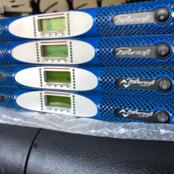 Powersoft K3 DSP+AESOP 2-Channel Amplifier – Includes Cables & Accessories