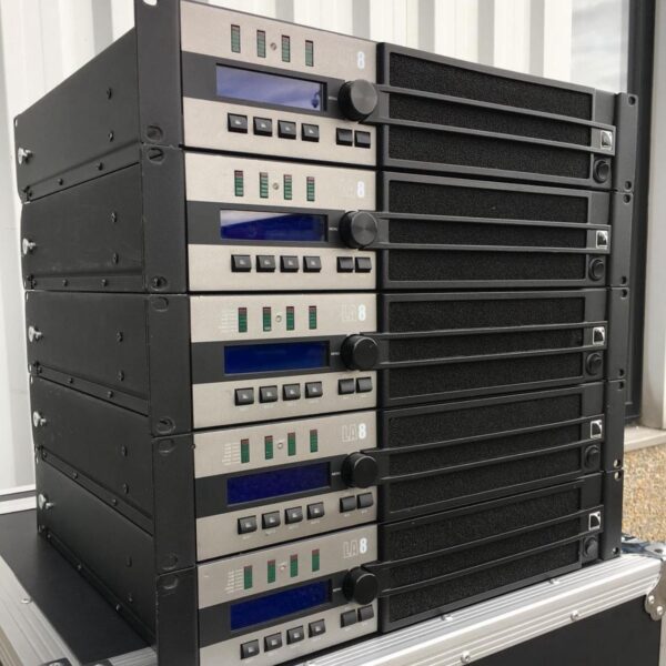L-Acoustics LA8 AES/EBU R3 Amplifier Controller – Includes Cables & Accessories