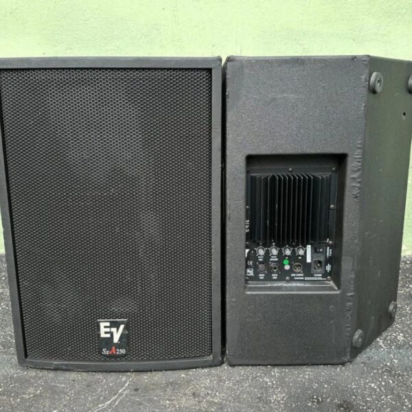 EV Electro-Voice SXA250 Powered Speakers – Pair – Used