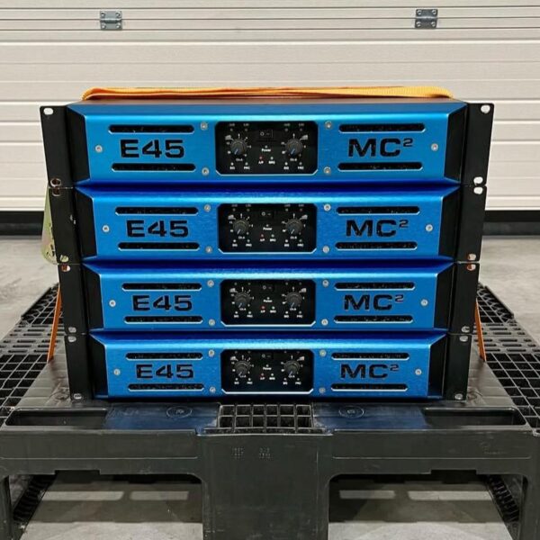 MC² Audio E45 Power Amplifier – Includes Cables & Accessories
