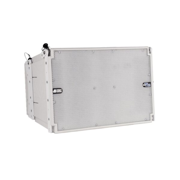 dB Technologies DVA T12W 12-Inch Active Line Array Speaker, White