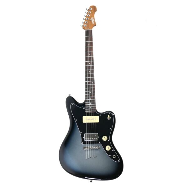 Jet Guitars JJ-350 Baritone Moonburst Electric Guitar