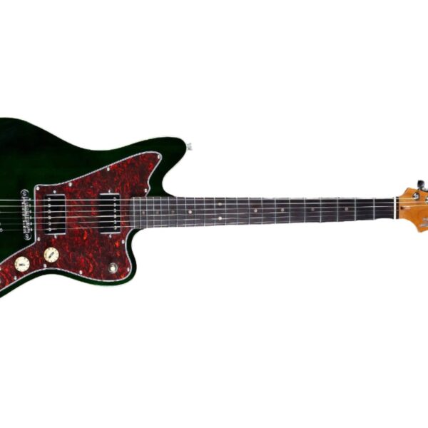 JET Guitars JJ-350 GR R Green Basswood Body Electric Guitar