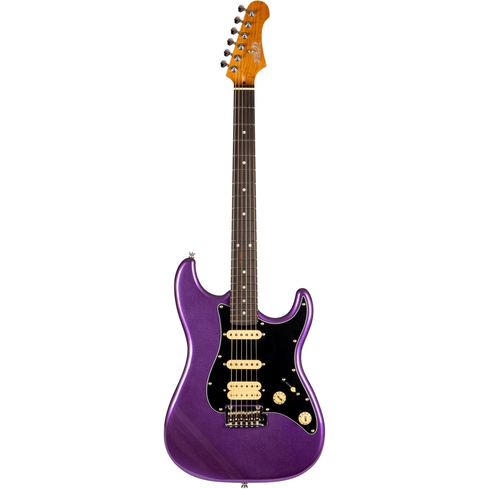 Jet Guitars JS-400 PLM R Electric Guitar, Plum Finish