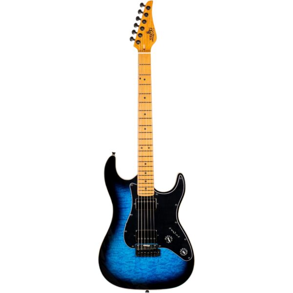 Jet Guitars JS-450 BLB Electric Guitar, Blue Burst Finish