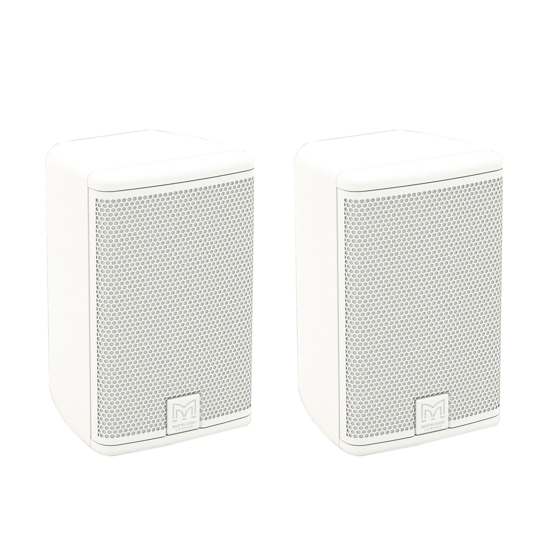 Martin Audio A40T-W ADORN 4-Inch Passive Two-Way On-Wall Loudspeaker with 70/100V Transformer, White, Pair Martin Audio A40T-W ADORN 4-Inch Passive Two-Way On-Wall Loudspeaker with 70/100V Transformer, White, Pair