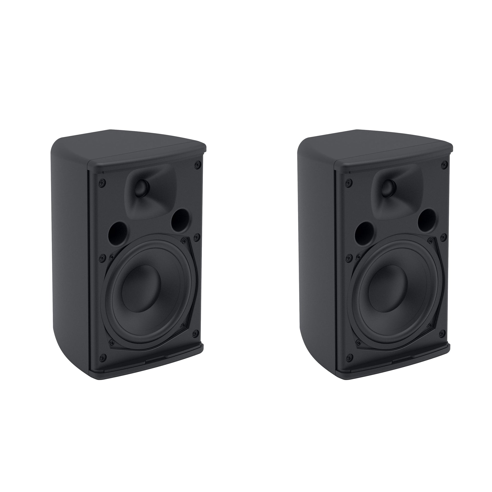 Martin Audio A55T ADORN 5.25-Inch Passive Two-Way On-Wall Loudspeaker with 70/100V Transformer, Black, Pair Martin Audio A55T ADORN 5.25-Inch Passive Two-Way On-Wall Loudspeaker with 70/100V Transformer, Black, Pair