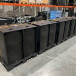 4x Martin Audio WS218X 2x18" sub-bass 144dB + cover